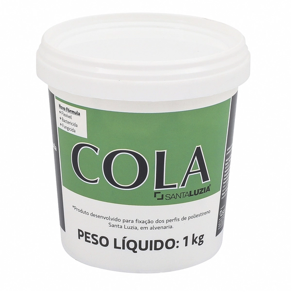 Cola Santa Luzia 1kg para Rodapé e Moldura 26061
