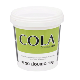 Cola Santa Luzia 1kg para Rodapé e Moldura 26061