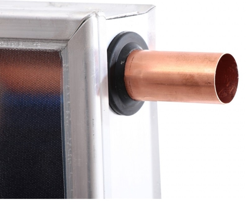 Coletor Solar Rinnai Black Tech 1,00m 7 Aletas - Rsc1002vf