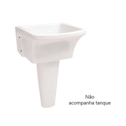 Coluna para Tanque de Louça Icasa Branco - IC200