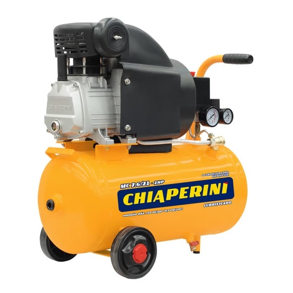 Compressor de Ar Chiaperini 7.6 Pés 21 Litros 2 Hp 110v - 22832