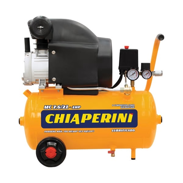 Compressor de Ar Chiaperini 7.6 Pés 21 Litros 2 Hp 110v - 22832