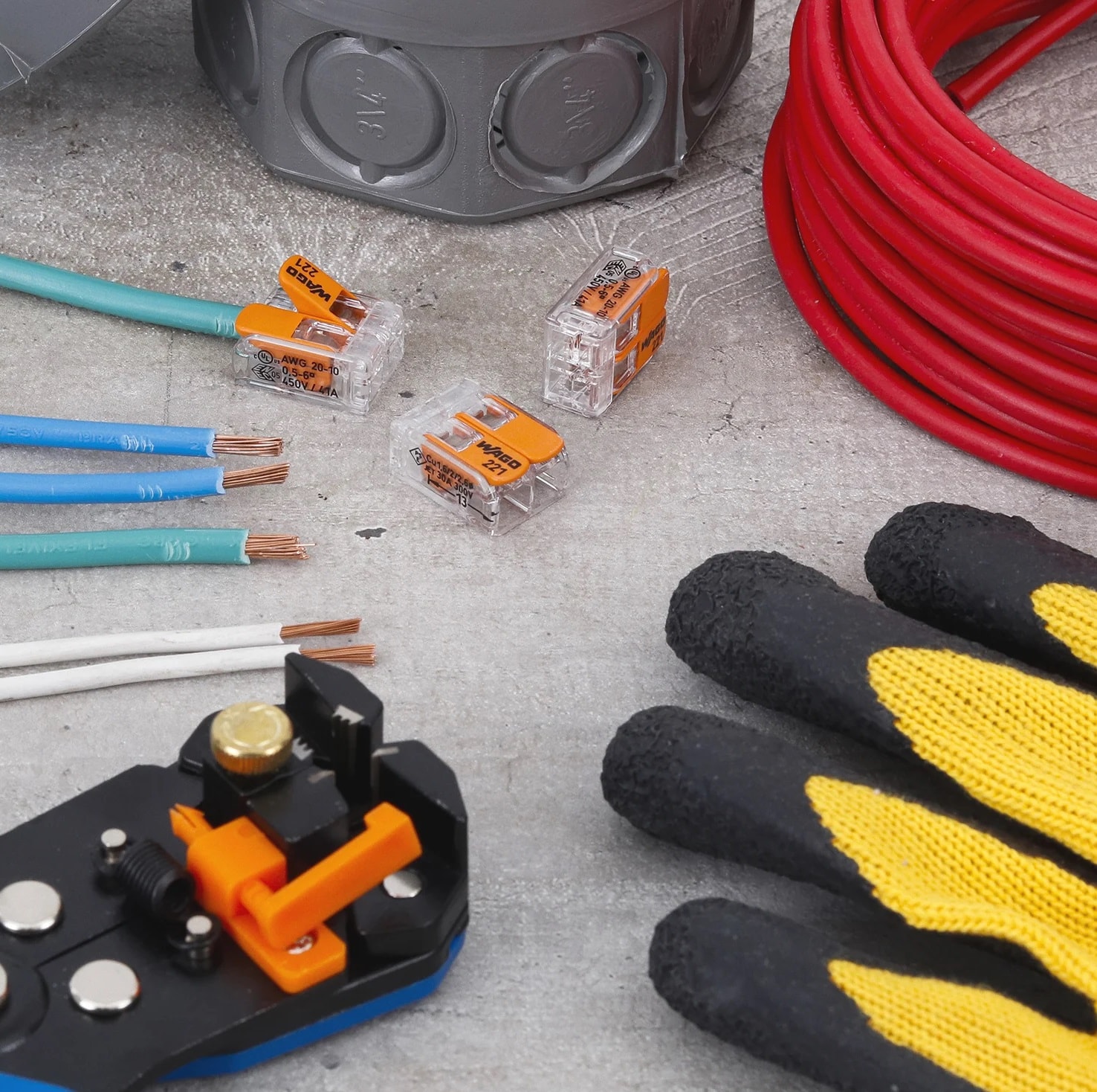 Conector de Emenda 2 Polos 6mm 3 Unidades - 369390