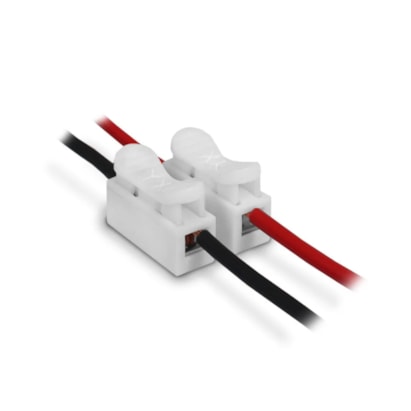 Conector de Emenda RC CH 10A Para Cabo 0,5~2,5mm 2 vias