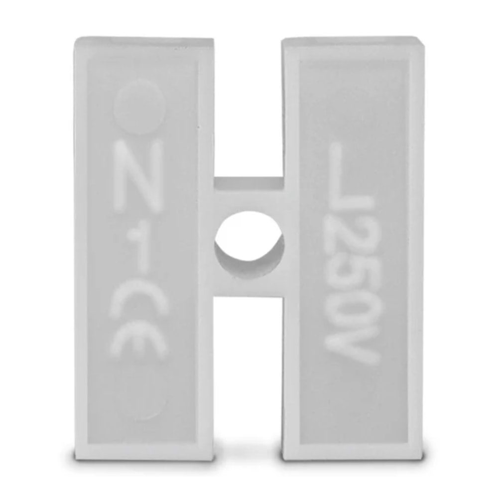 Conector de Emenda RC CH 10A Para Cabo 0,5~2,5mm 2 vias