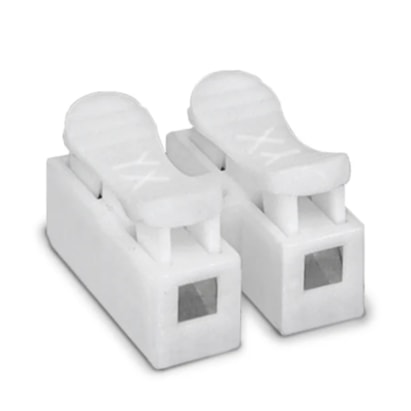 Conector de Emenda RC CH 10A Para Cabo 0,5~2,5mm 2 vias