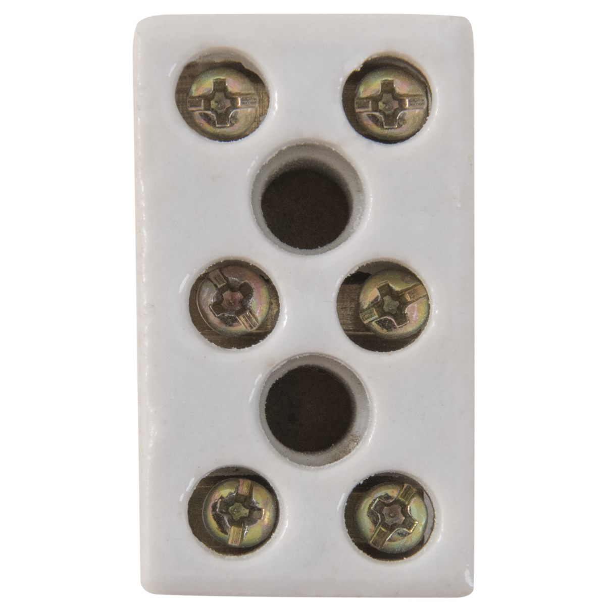 Conector Múltiplo 3 Bornes 6 mm² 600 V 25 A Tramontina em Porcelana - 57550201