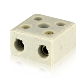 Conector Porcelana 3 Polos 16mm - 04.14