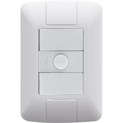 Conjunto 4x2 Variador de Ventilador Bivolt Tramontina Aria Branco - 57241082