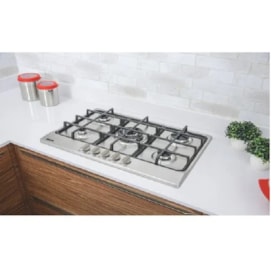 Cooktop a Gás 5 Bocas Tramontina New Penta Aço Inox - 94716114
