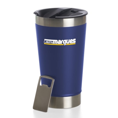 Copo Térmico com Abridor de Garrafas 500Ml