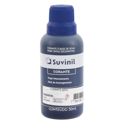 Corante Líquido Suvinil Azul 50ml
