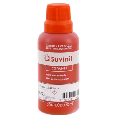 Corante Líquido Suvinil Laranja 50ml
