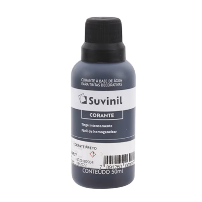 Corante Líquido Suvinil Preto 50ml