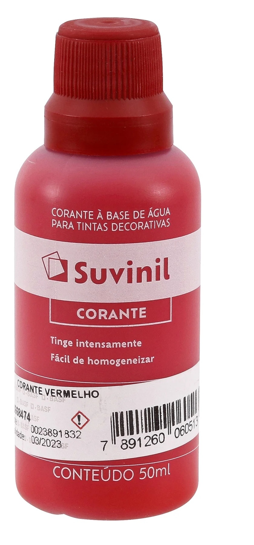 Corante Líquido Suvinil Vermelho 50ml