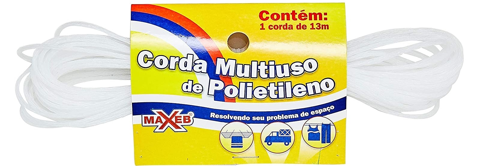 Corda Multiuso Polietileno Maxeb 10m - R6015