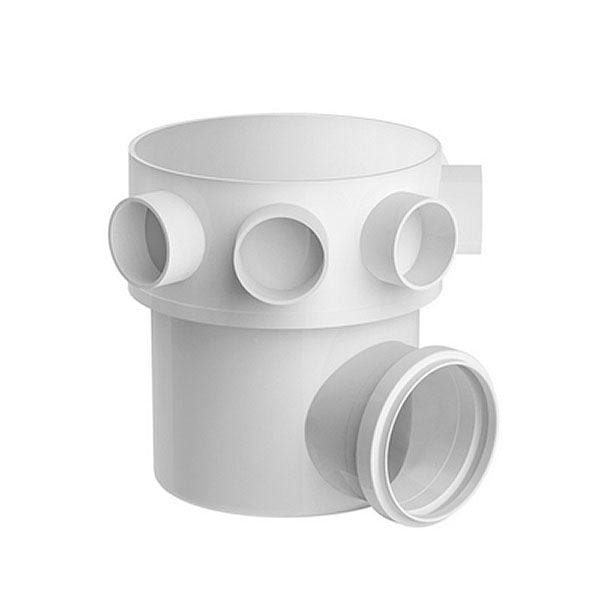 Corpo Caixa Sifonada Tigre Girafácil 5 Entradas 100x140x50mm - 27150250