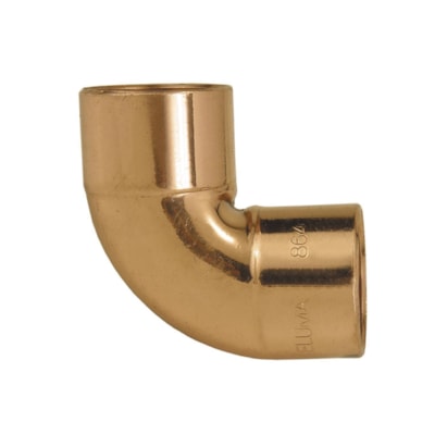 Cotovelo de Cobre Eluma 607 22mm 3/4