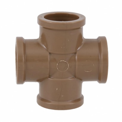 Cruzeta PVC Soldável Tigre 25mm 3/4