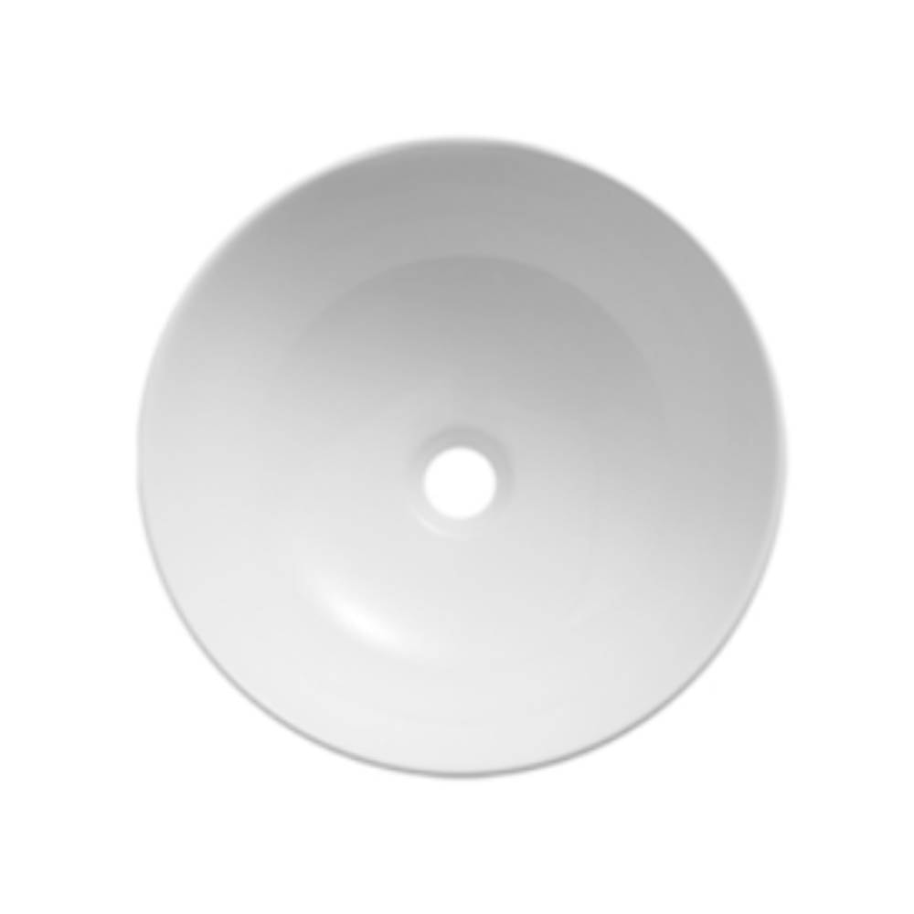 Cuba para Banheiro de Apoio Dax Redonda 40cm Brava Branco - 45481