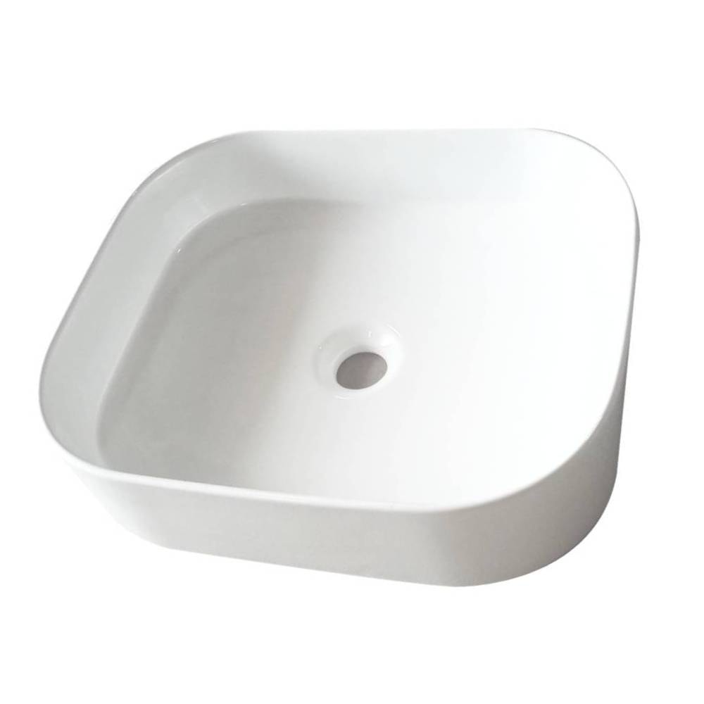 Cuba para Banheiro de Apoio Dax Retangular 45x38cm Noronha Branco - 45485