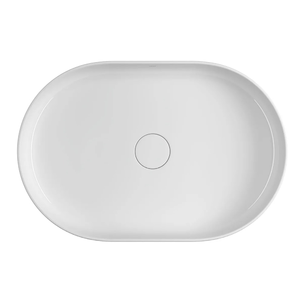 Cuba para Banheiro de Apoio Deca Oval 40x60cm Branca - L.14060.17