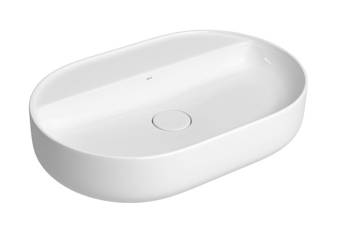 Cuba para Banheiro de Apoio Deca Oval 40x60cm Branca - L.14060.M.17