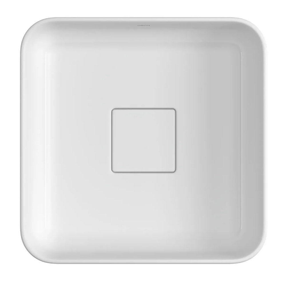 Cuba para Banheiro de Apoio Deca Quadrada 30x30cm Branca - L.11030.17