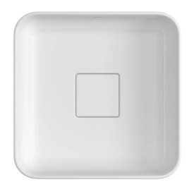 Cuba para Banheiro de Apoio Deca Quadrada 30x30cm Branca - L.11030.17