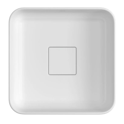 Cuba para Banheiro de Apoio Deca Quadrada 30x30cm Branca - L.11030.17