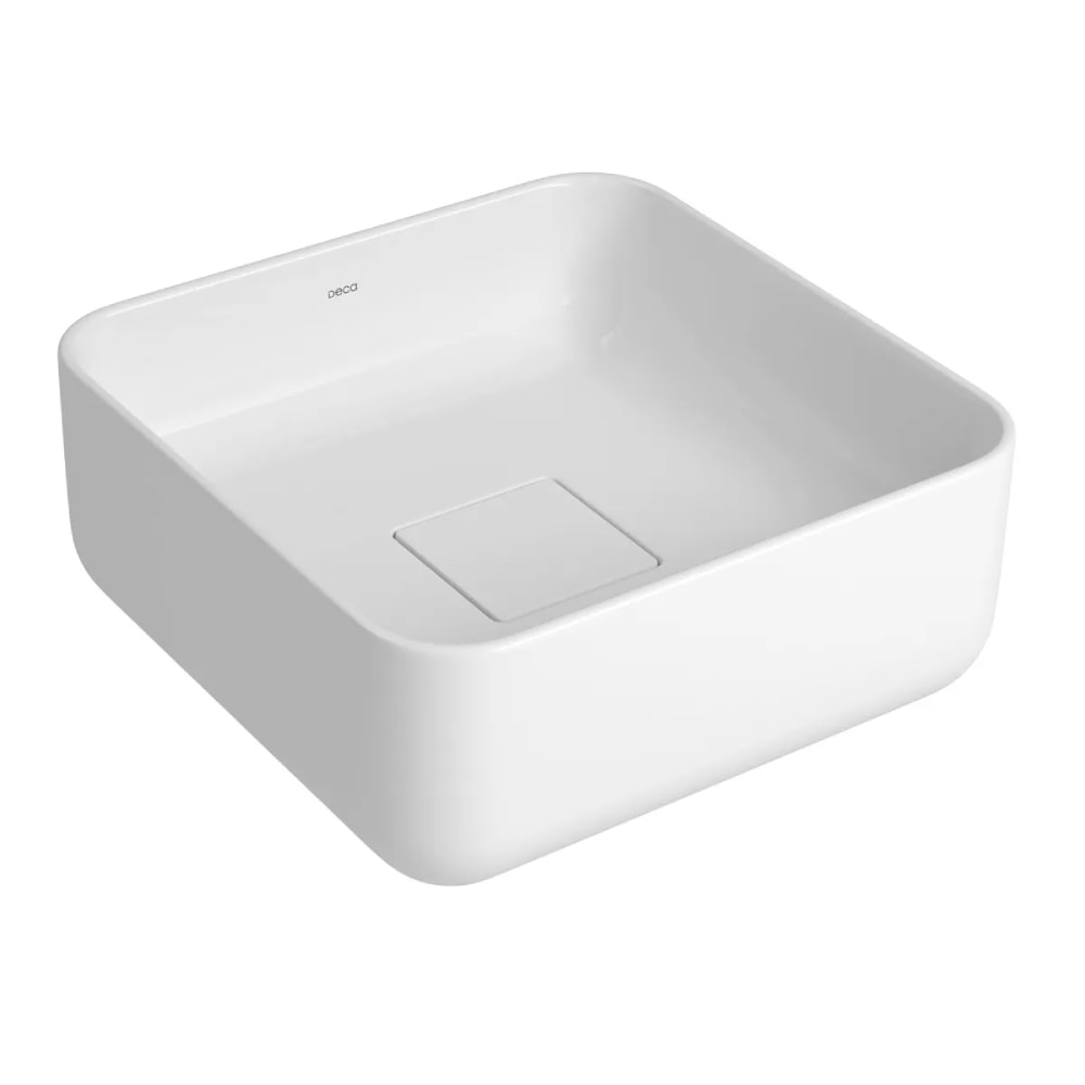 Cuba para Banheiro de Apoio Deca Quadrada 30x30cm Branca - L.11030.17