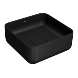 Cuba para Banheiro de Apoio Deca Quadrada 30x30cm Ébano Fosco - L.11030.94