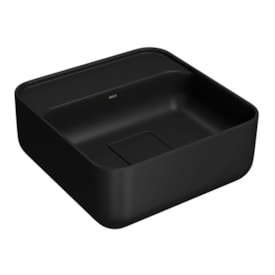 Cuba para Banheiro de Apoio Deca Quadrada 30x30cm Ébano Fosco - L.11030.M.94