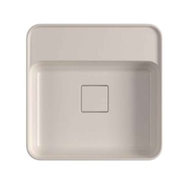 Cuba para Banheiro de Apoio Deca Quadrada 40x40cm Barbante com Deck - L.11040.M.26