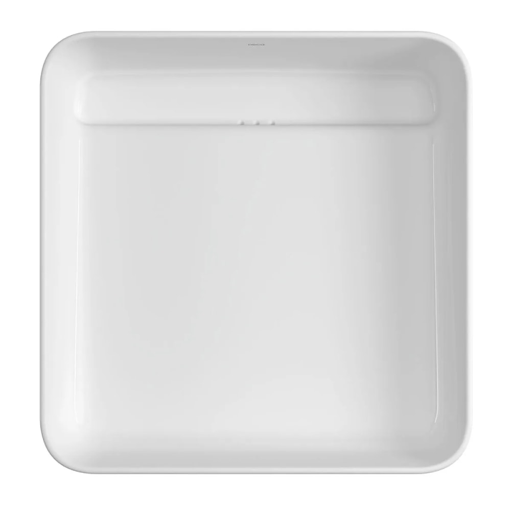 Cuba para Banheiro de Apoio Deca Quadrada 40x40cm Branca - L.11040.VO.17