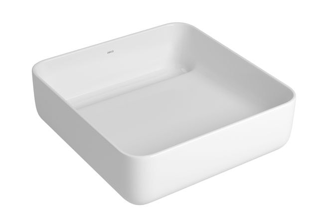 Cuba para Banheiro de Apoio Deca Quadrada 40x40cm Branca - L.11040.VO.17