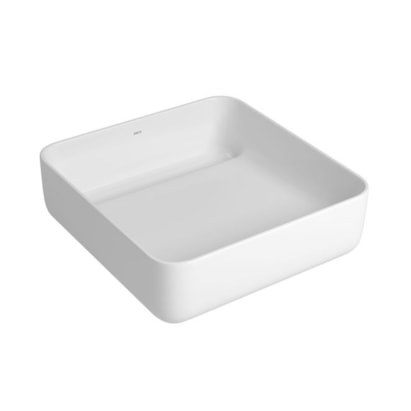 Cuba para Banheiro de Apoio Deca Quadrada 40x40cm Branca - L.11040.VO.17