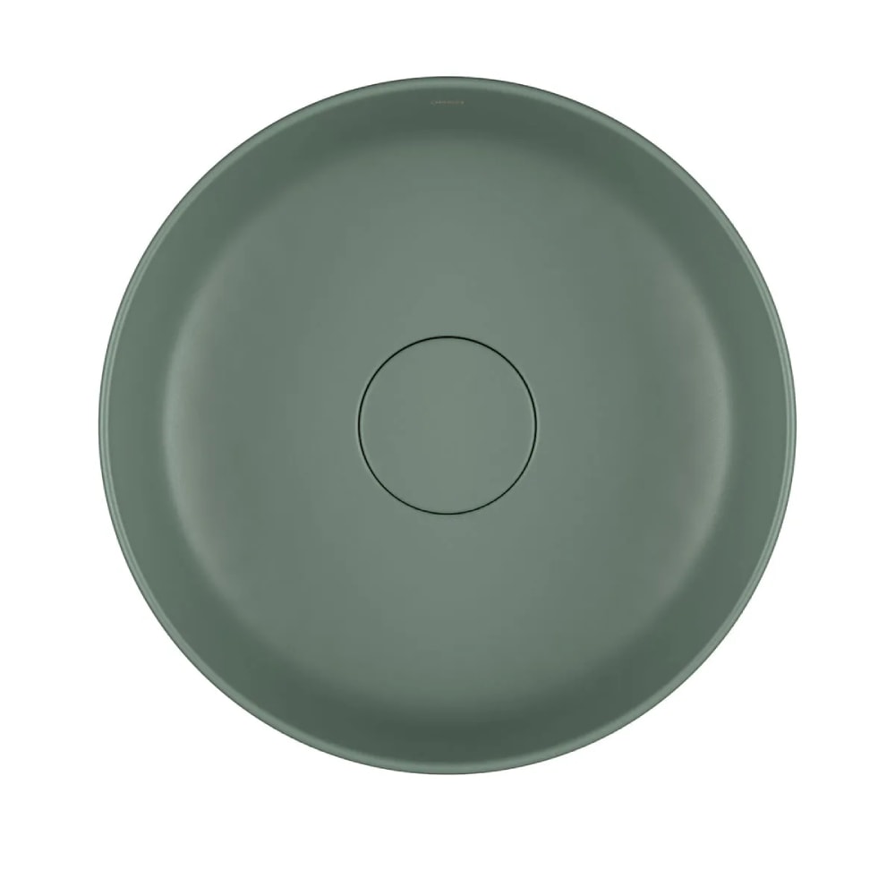 Cuba para Banheiro de Apoio Deca Redonda 30cm Sálvia - L.12030.49