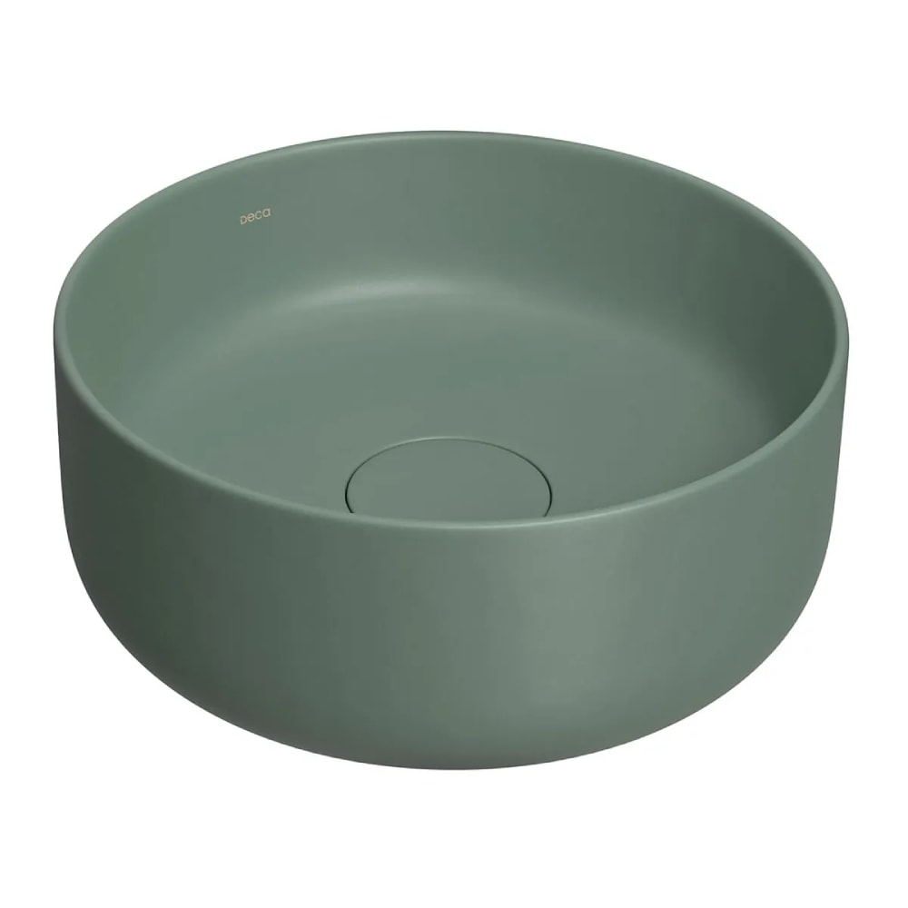 Cuba para Banheiro de Apoio Deca Redonda 30cm Sálvia - L.12030.49