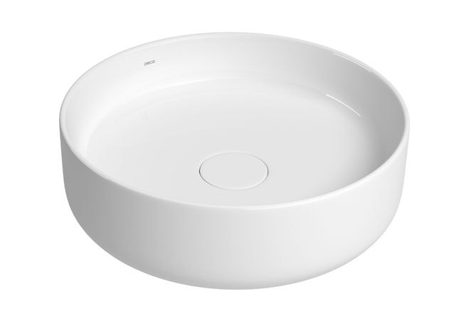 Cuba para Banheiro de Apoio Deca Redonda 40 x 40cm Branca - L.12040.17