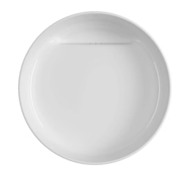 Cuba para Banheiro de Apoio Deca Redonda 40cm Branca - L.12040.VO.17