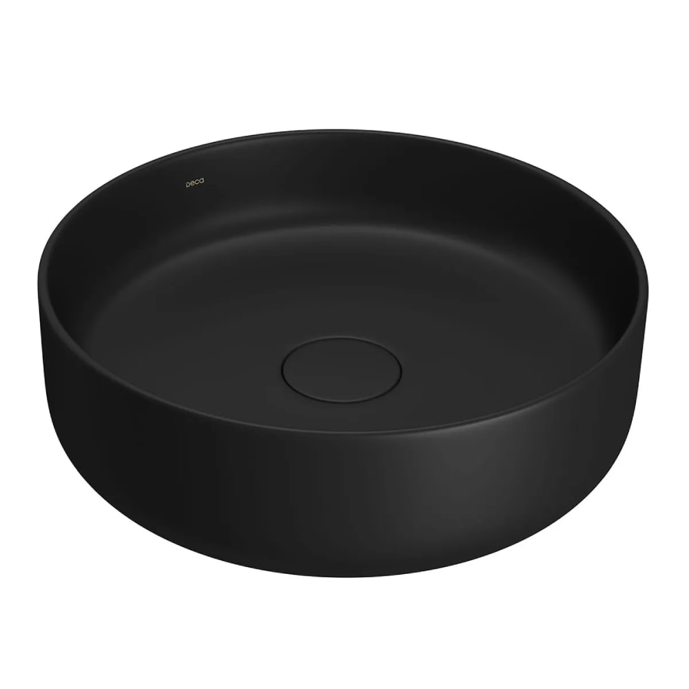 Cuba para Banheiro de Apoio Deca Redonda 40cm Ebano - L.12040.94