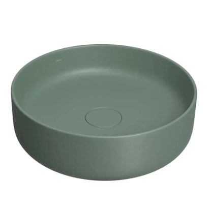 Cuba para Banheiro de Apoio Deca Redonda 40cm Sálvia - L.12040.49