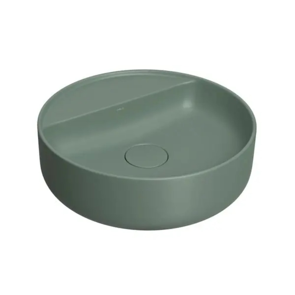 Cuba para Banheiro de Apoio Deca Redonda 40cm Sálvia - L.12040.M.49