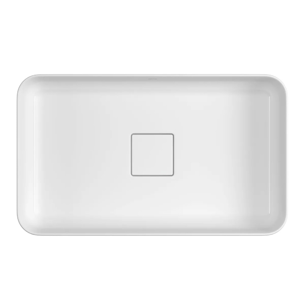 Cuba para Banheiro de Apoio Deca Retangular 29,5x50cm Branca - L.13050.17