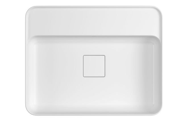 Cuba para Banheiro de Apoio Deca Retangular 50cm Branca - L.13050.M.17