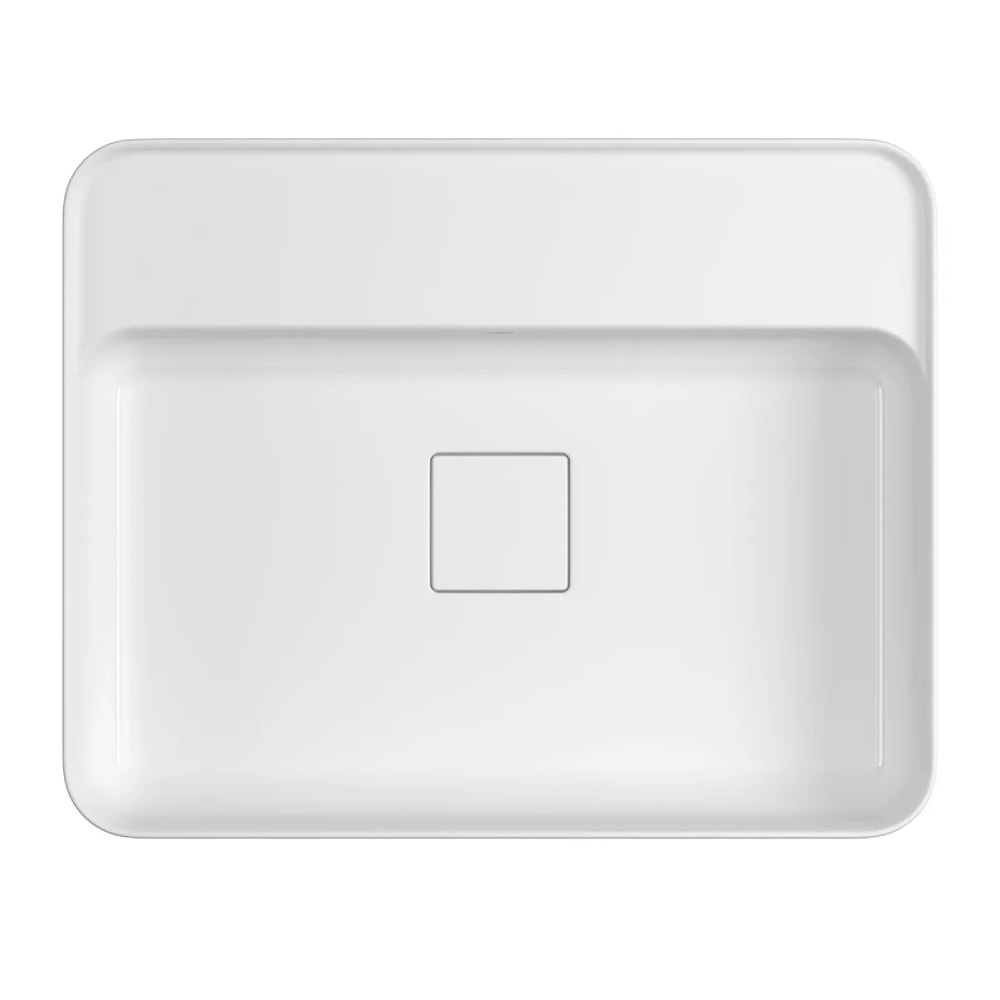 Cuba para Banheiro de Apoio Deca Retangular 50cm Branca - L.13050.M.17