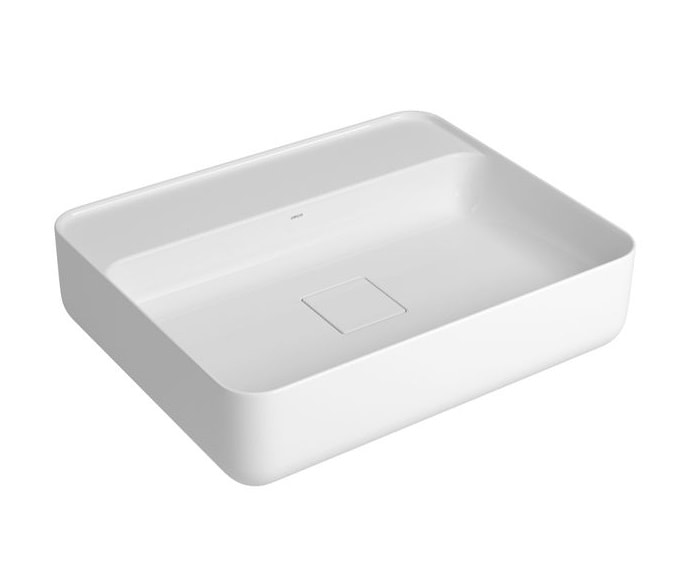 Cuba para Banheiro de Apoio Deca Retangular 50cm Branca - L.13050.M.17