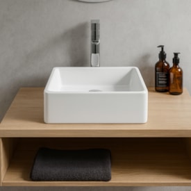 Cuba para Banheiro de Apoio Docol Quadrada 39x39cm Branca - 00969926