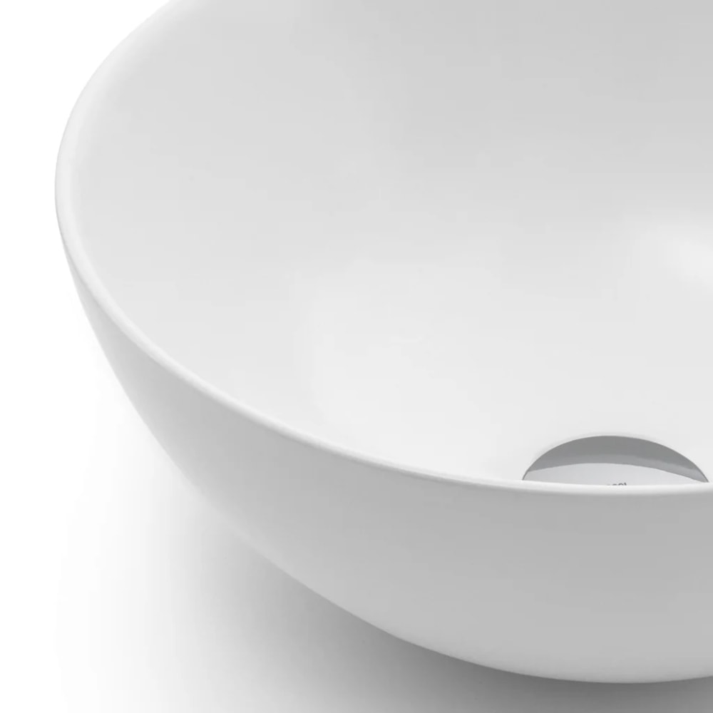 Cuba para Banheiro de Apoio Docol Redonda 32cm Branca - 00970726